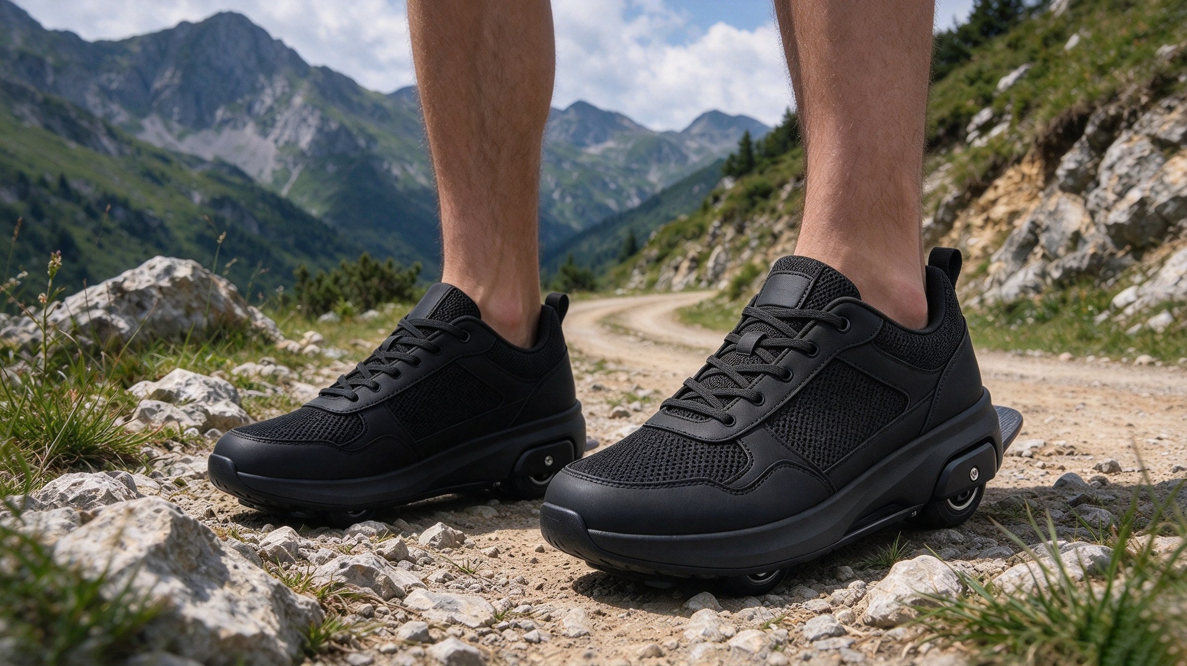Skate shoes built for the trail